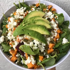 Gluten-free sweet potato salad from The Granola Bar